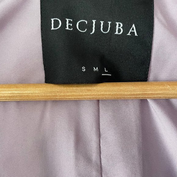Decjuba Large 12 14 Jacket Mauve RRP $169 Mia Shacket Winter - Picture 10 of 15